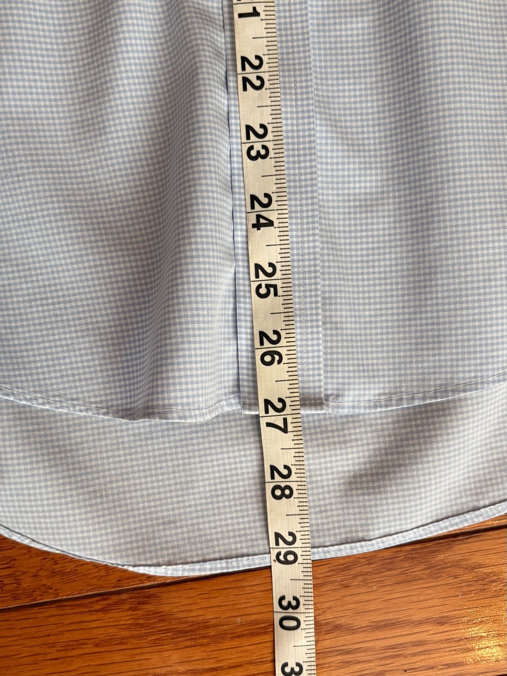 Jos. A. Bank Traveler Men's Dress Shirt with Chest Pocket in Grey and White - Picture 10 of 10